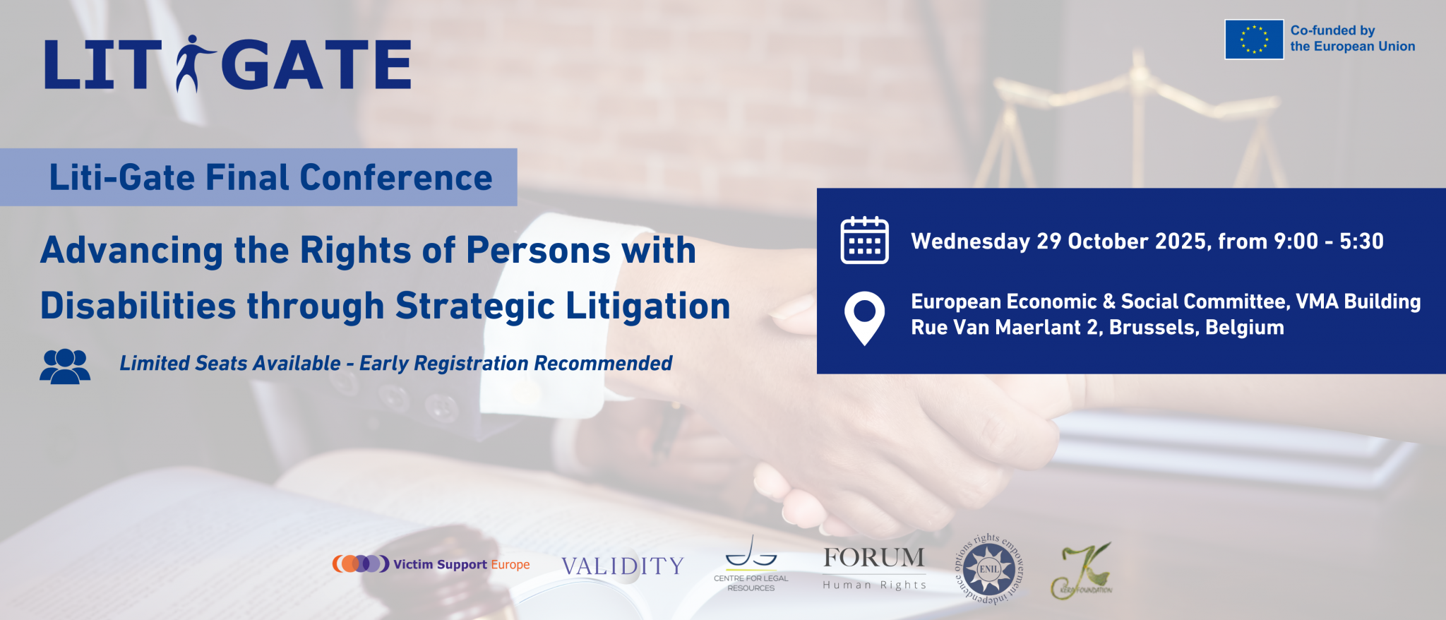 LITIGATE Final Conference – Victim Support Europe